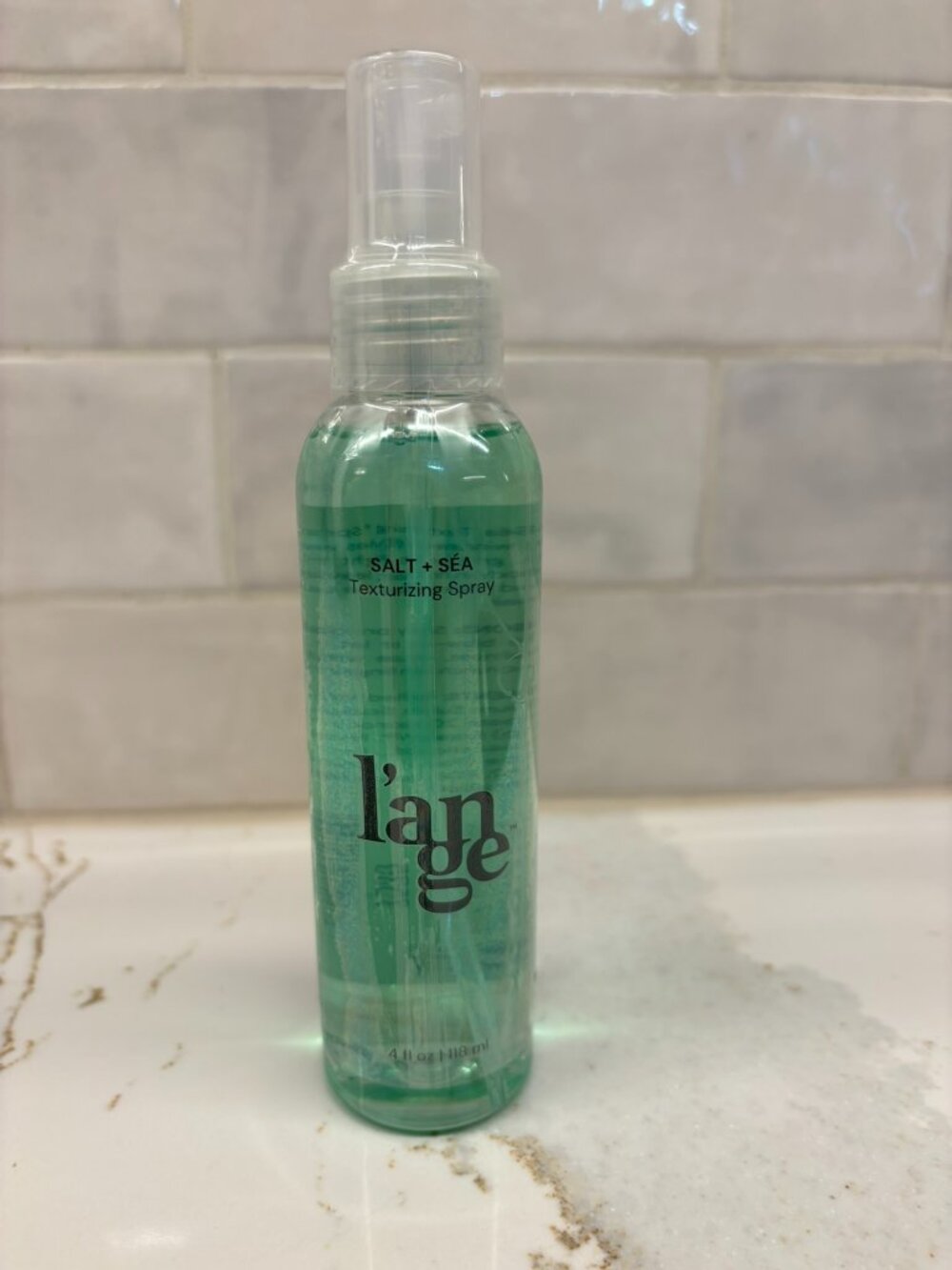 SEALED L'ange SALT + SEA Texturizing Spray 4 oz Lange  Add Volume & Boost Body